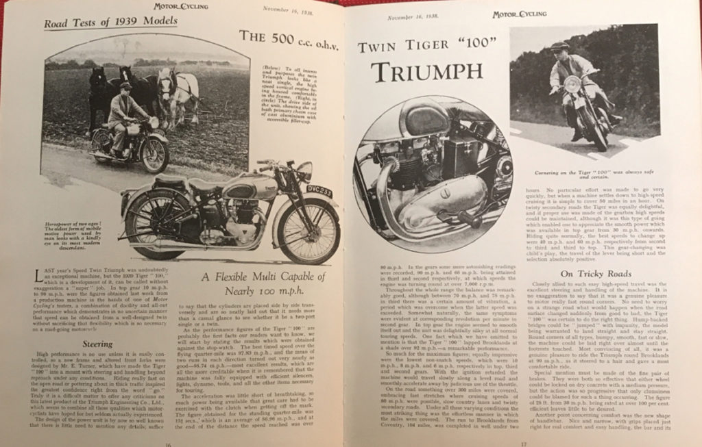 Triumph motorbike sign union jack Retro metal Aluminium british tiger 100 