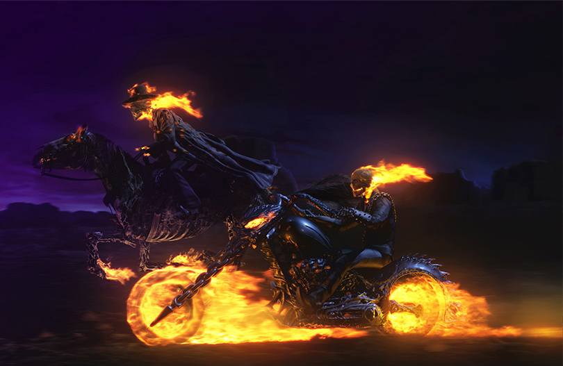Road Kill - Johnny Blaze as GHOST RIDER, the Spirit of Vengeance